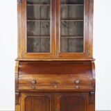 Antique English wooden bookshelf/secretaire from the 19th century