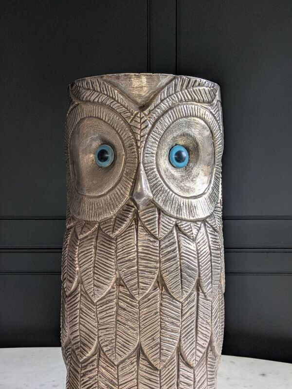 Porte parapluie Hibou géant des années 60/70