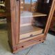 Showcase 1 walnut door of the nineteenth century