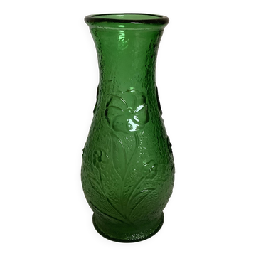 Vase verre épais moulé Constantin Italy