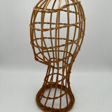 Head to hat old rattan hat maker