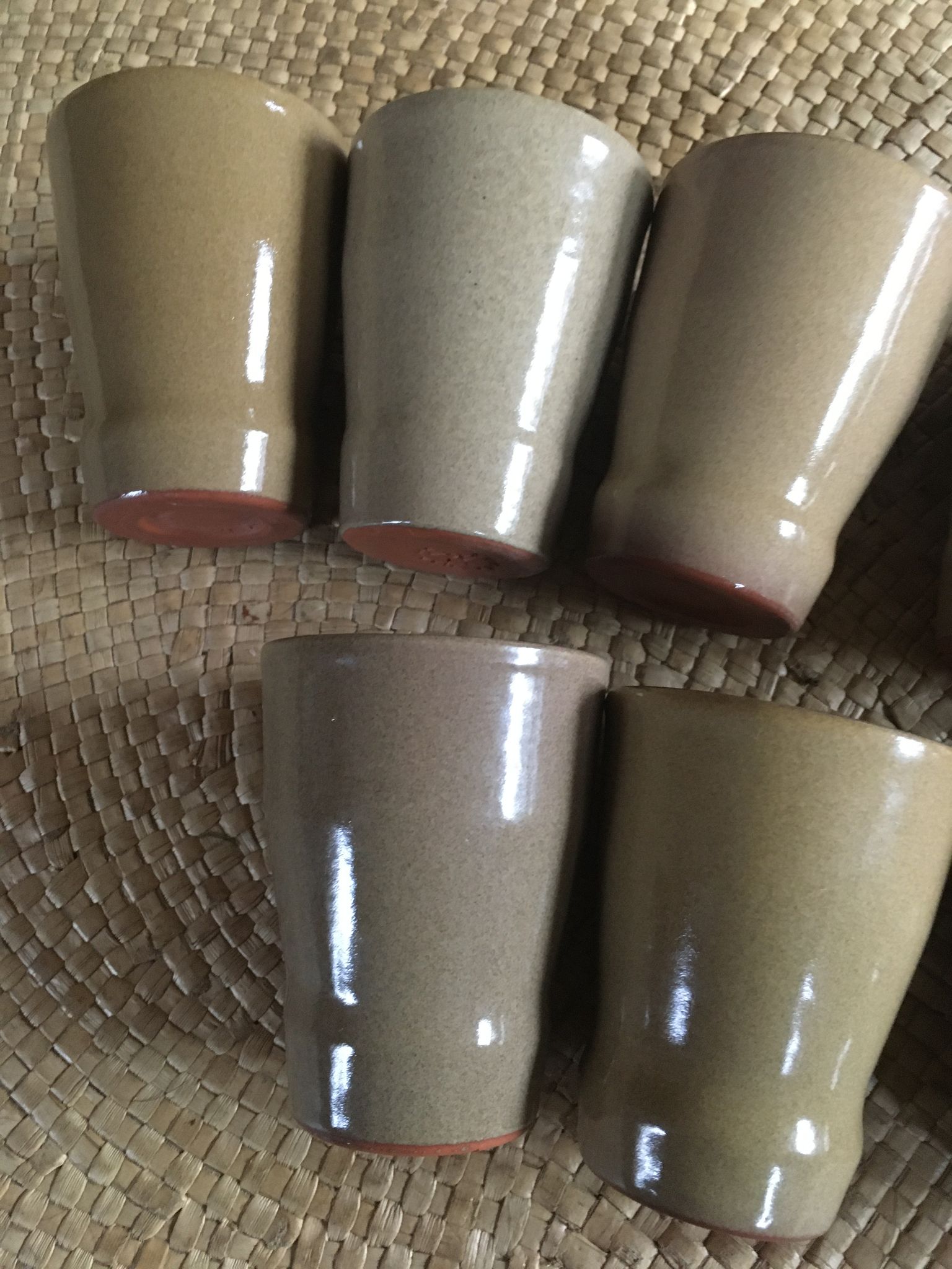 Série de 10 tasses