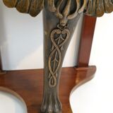 Empire demi lune sphinx console table