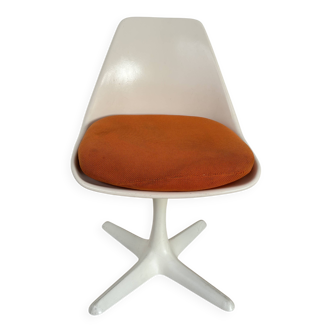 Chaise tulipe rotative Maurice Burke pour Arcana