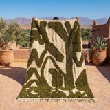 Traditional Moroccan rug, pure wool, 3x2 m.