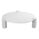 Large Impressive Carrara Marble Coffee Table Made in Italy, 1970s
