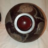 Large art deco ball vase signed d'argyl