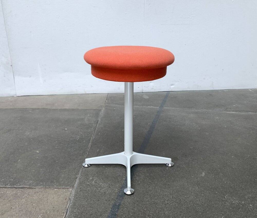 German Space Age swivel stool from the mid-century by Bremshey, Solingen, 1960s.