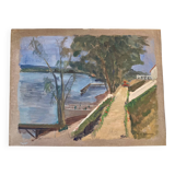 Painting by Jules Berchmans