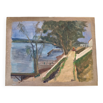 Painting by Jules Berchmans