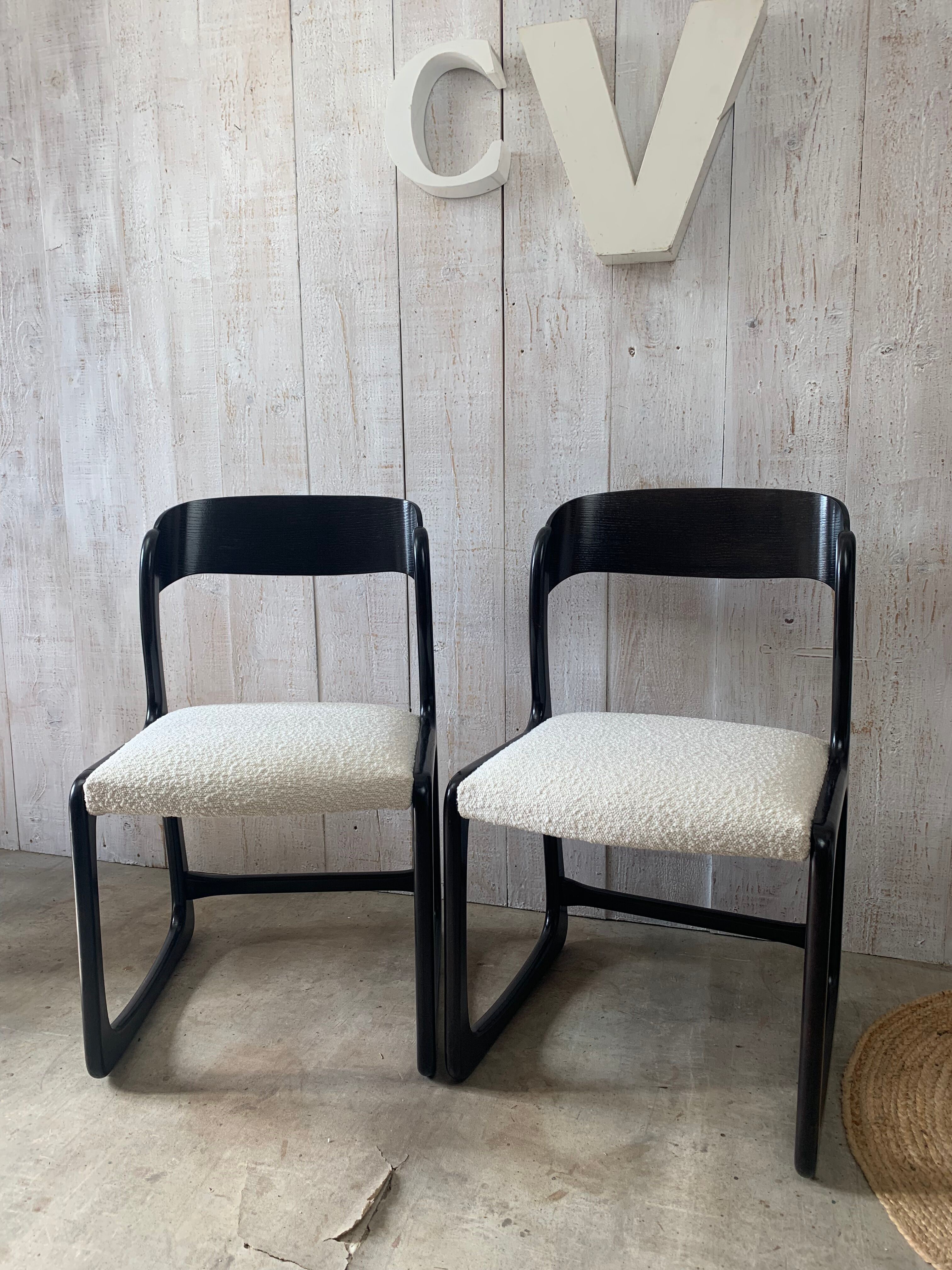 Pair of Baumann chairs