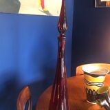 Murano red glassware
