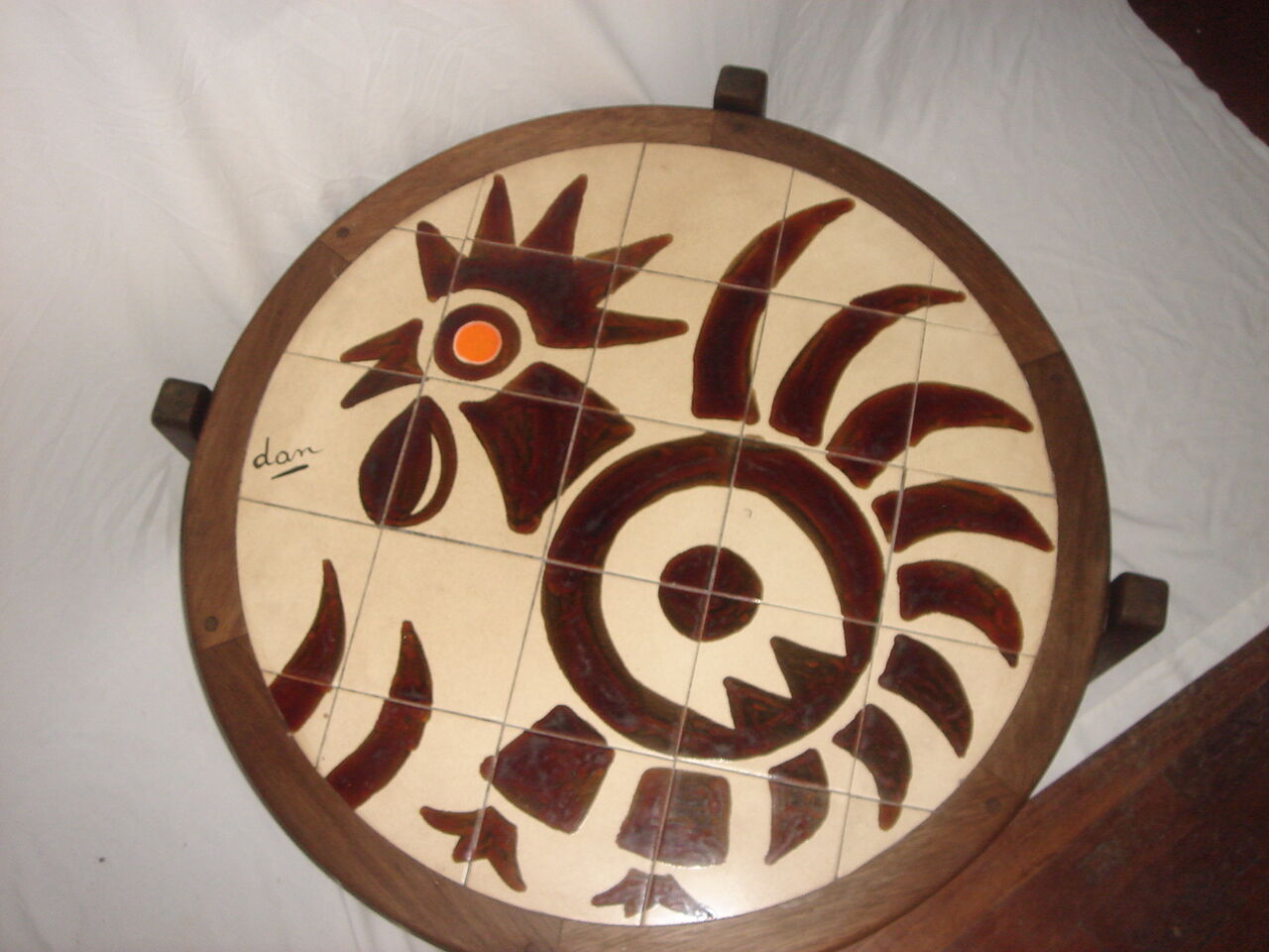 Dan ceramic coffee table 1965