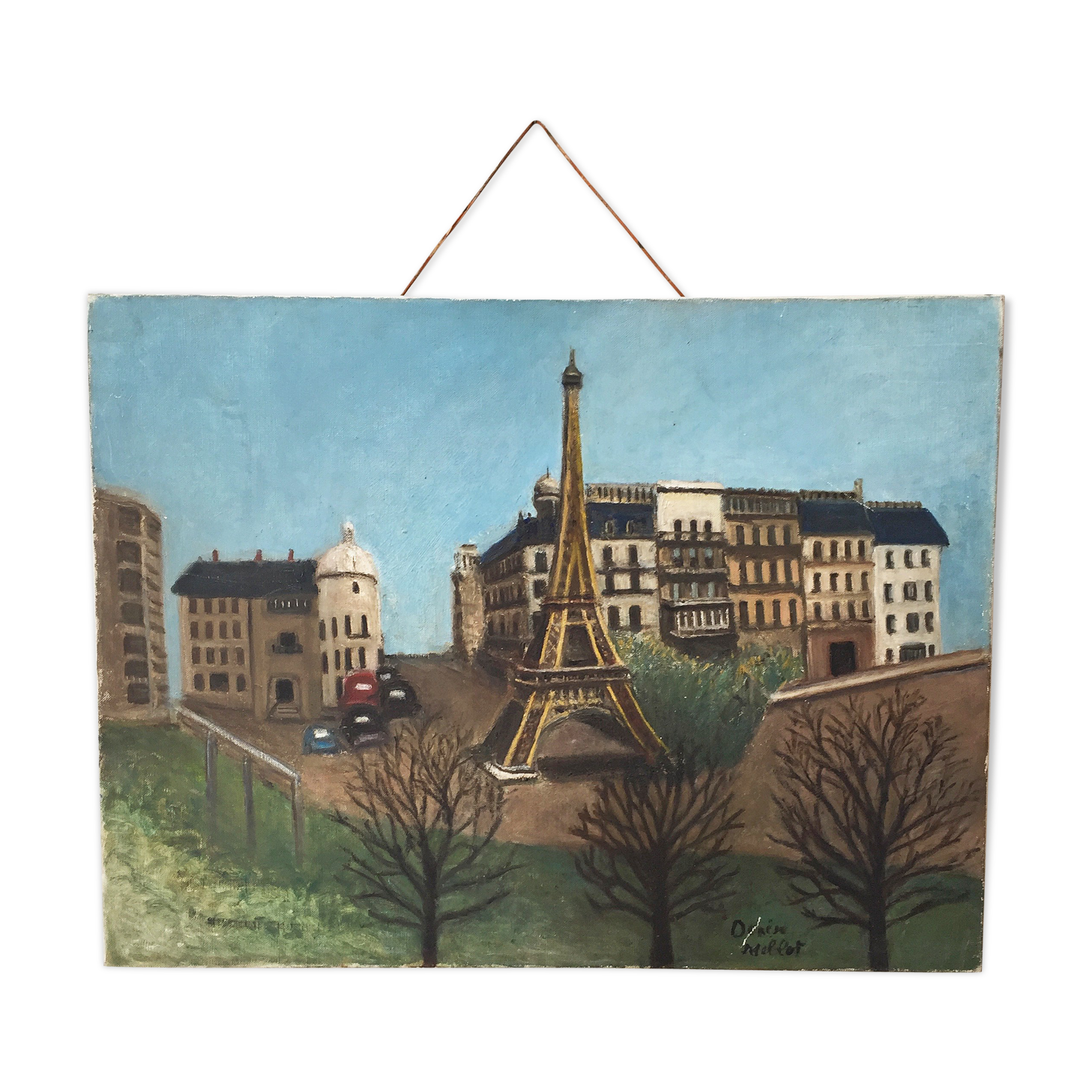 Oil web "Eiffel Tower"