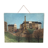 Toile à l’huile « Tour Eiffel »