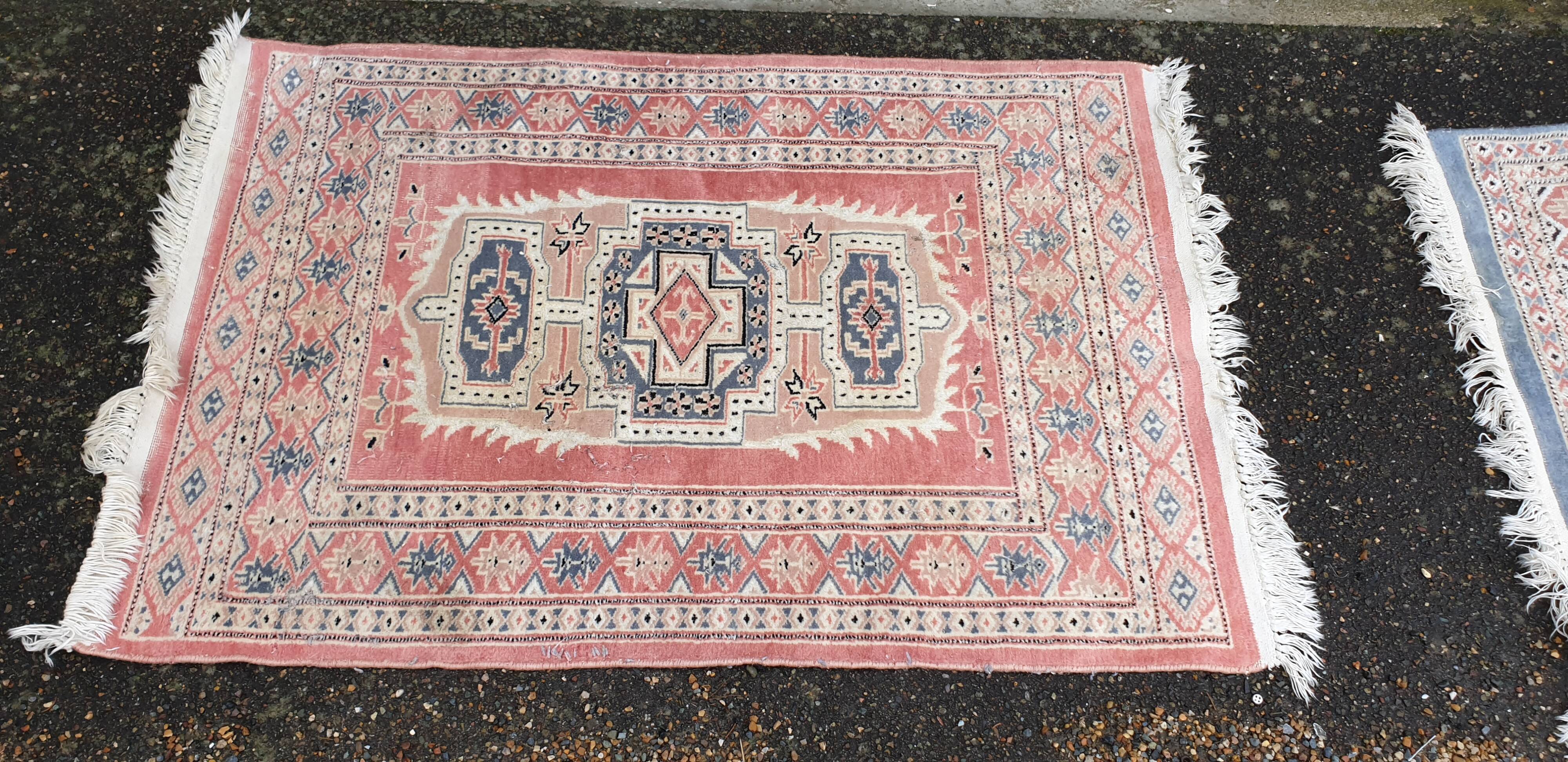 Oriental carpet wool