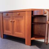 Walnut sideboard by Silvio Coppola for Bernini, Italy 1960's