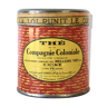 Boîte en métal thé de la Compagnie Coloniale Paris
