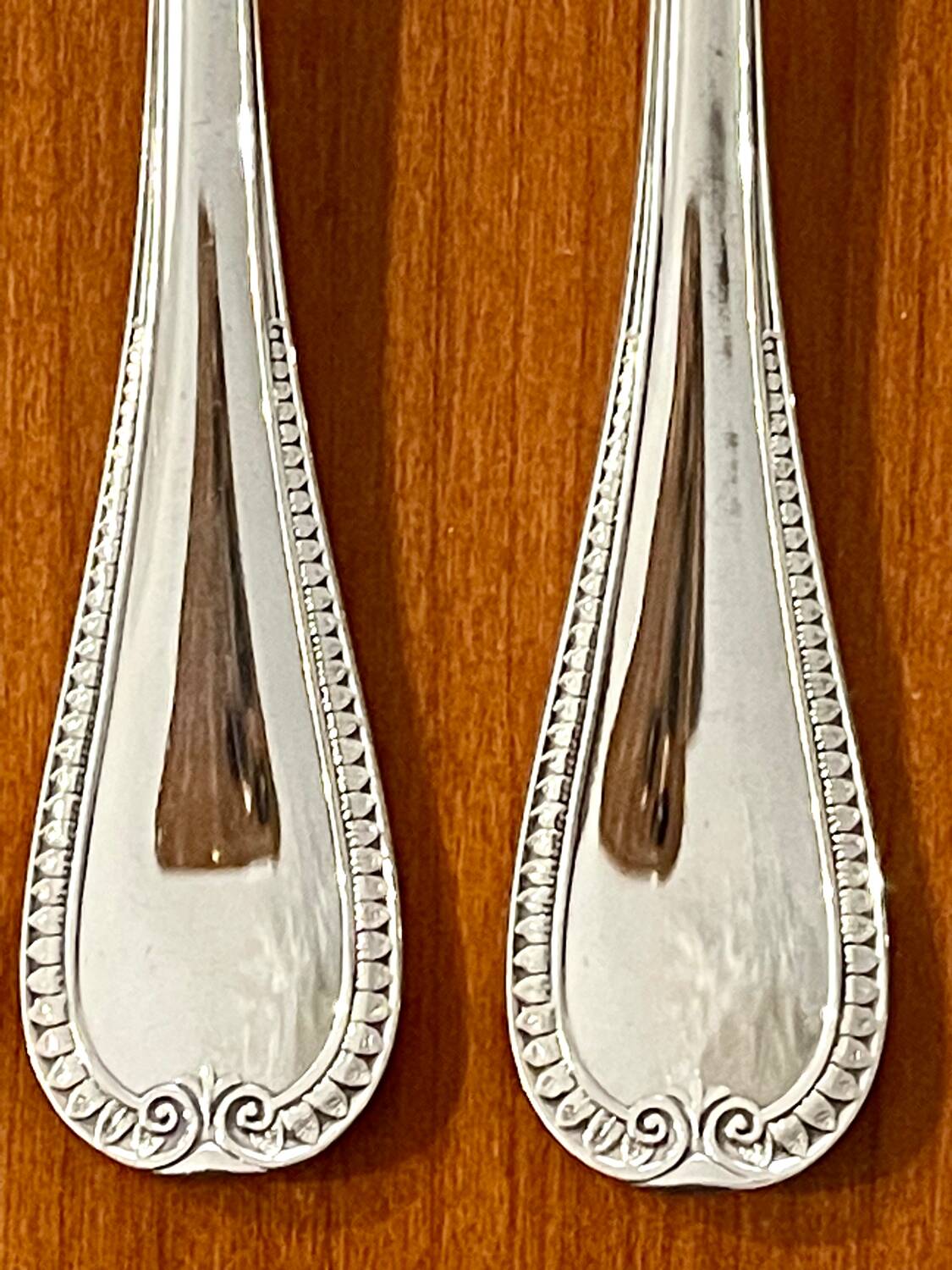 Christofle Malmaison 6 oyster forks new condition