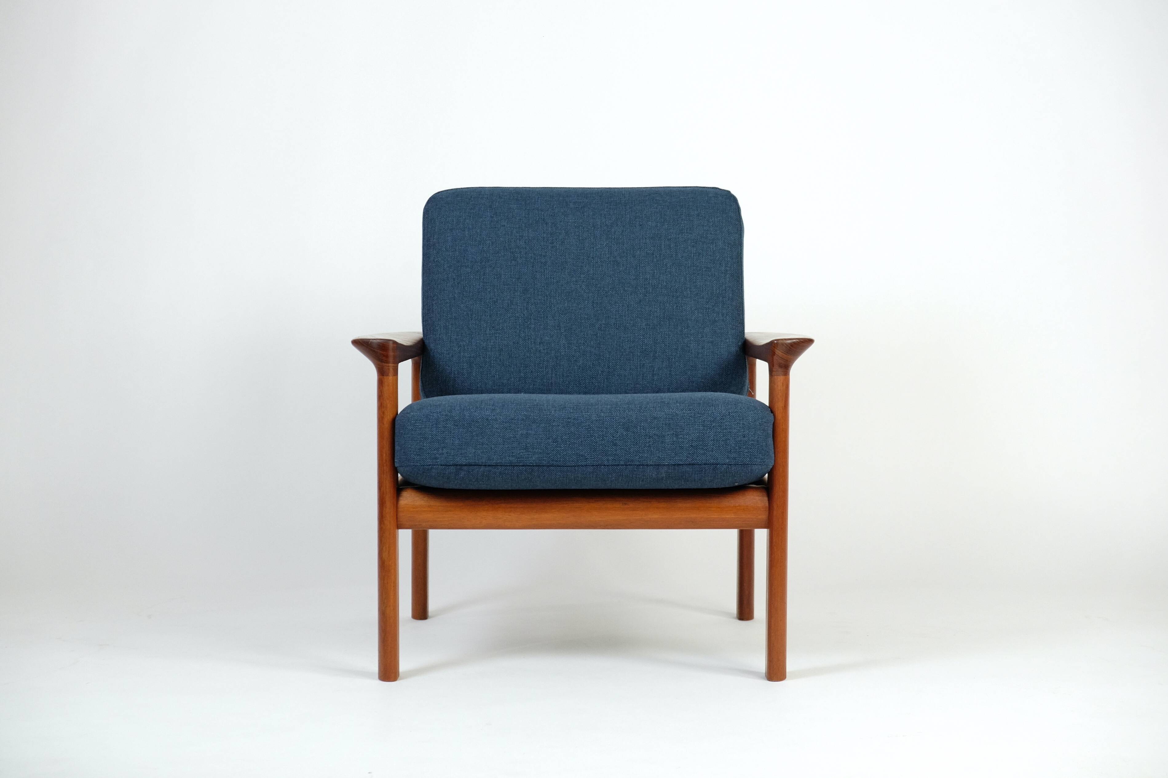 Danish Teak Armchair Mod. Borneo by Sven Ellekaer for Komfort, 1960s