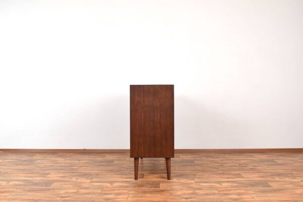 Buffet à portes tambour en teck danois des années 1960.
