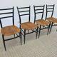 Suite de 4 chaises à manger Chiavari Spinetto
