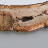 Miroir mercure en bois peint XIXème