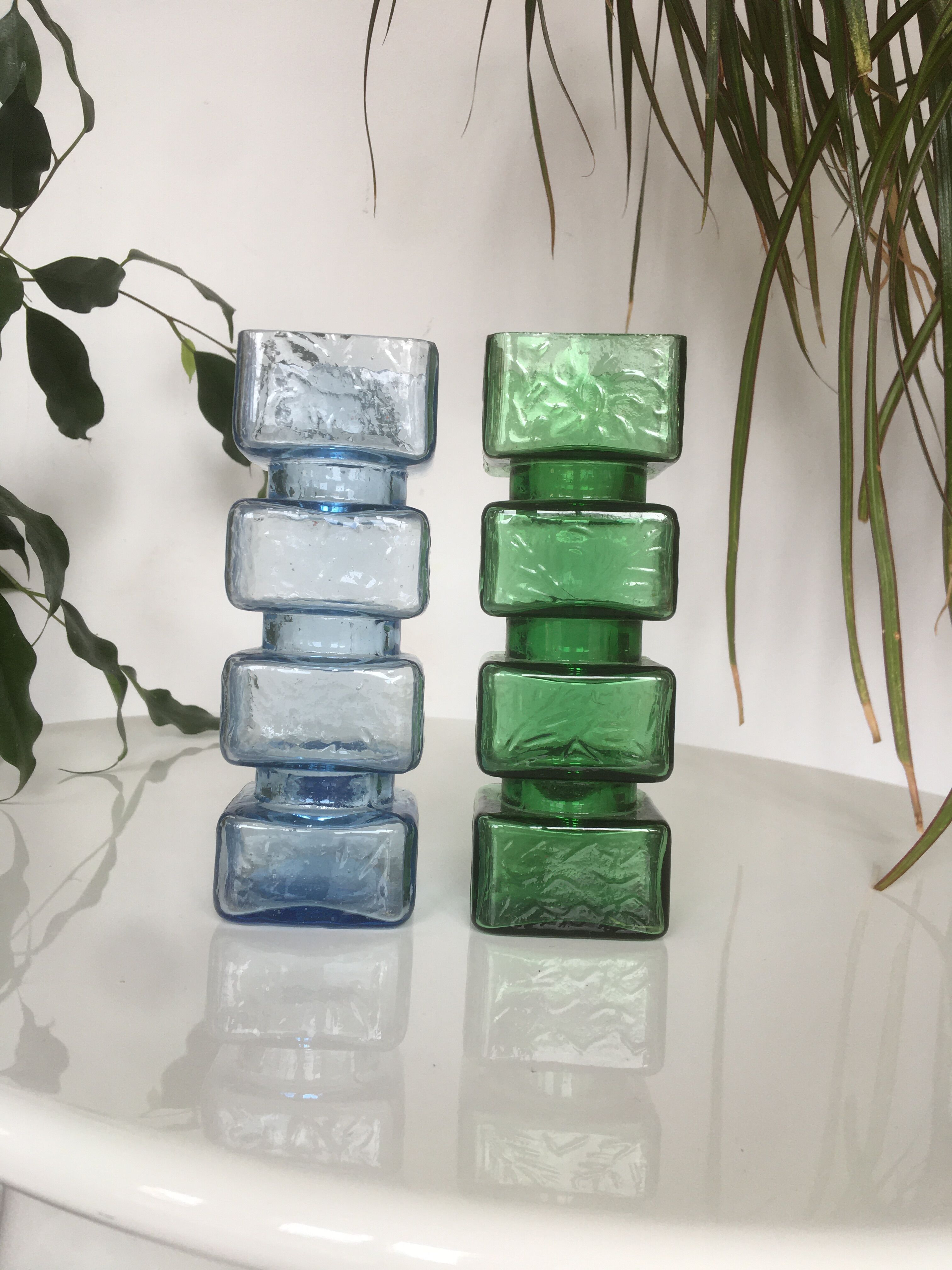 Vases duo by Helena Tynell