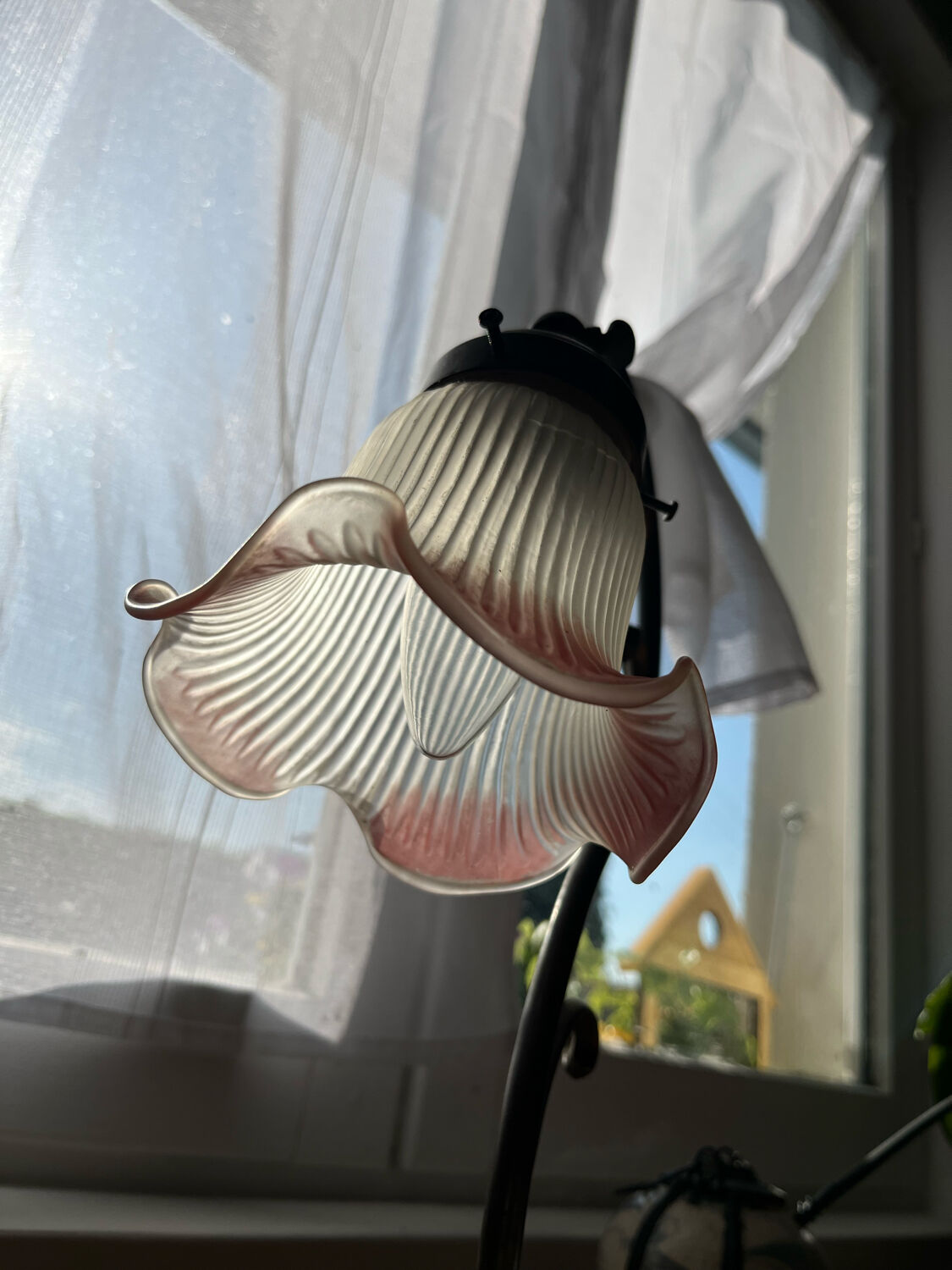 Tulip lamp art nouveau style