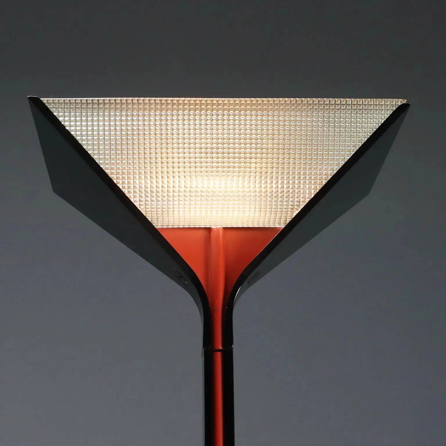 Flos Papillona floor lamp, vintage design, Tobia Scarpa, 1980s