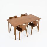 Ensemble de salle à manger par Arne Jacobsen pour Fritz Hansen, années 1950