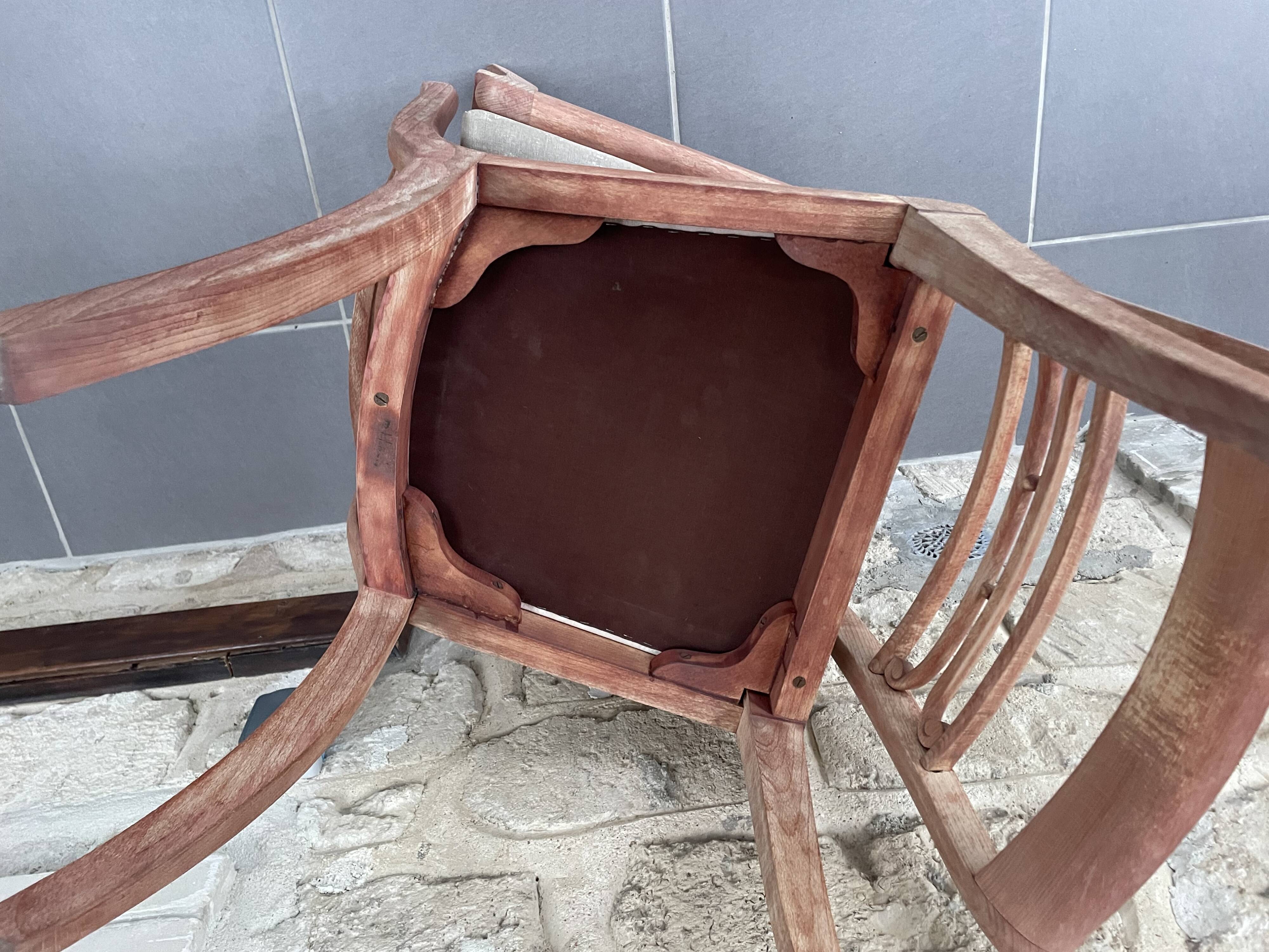 4 chairs signed M Hirch from the 50s/60s.