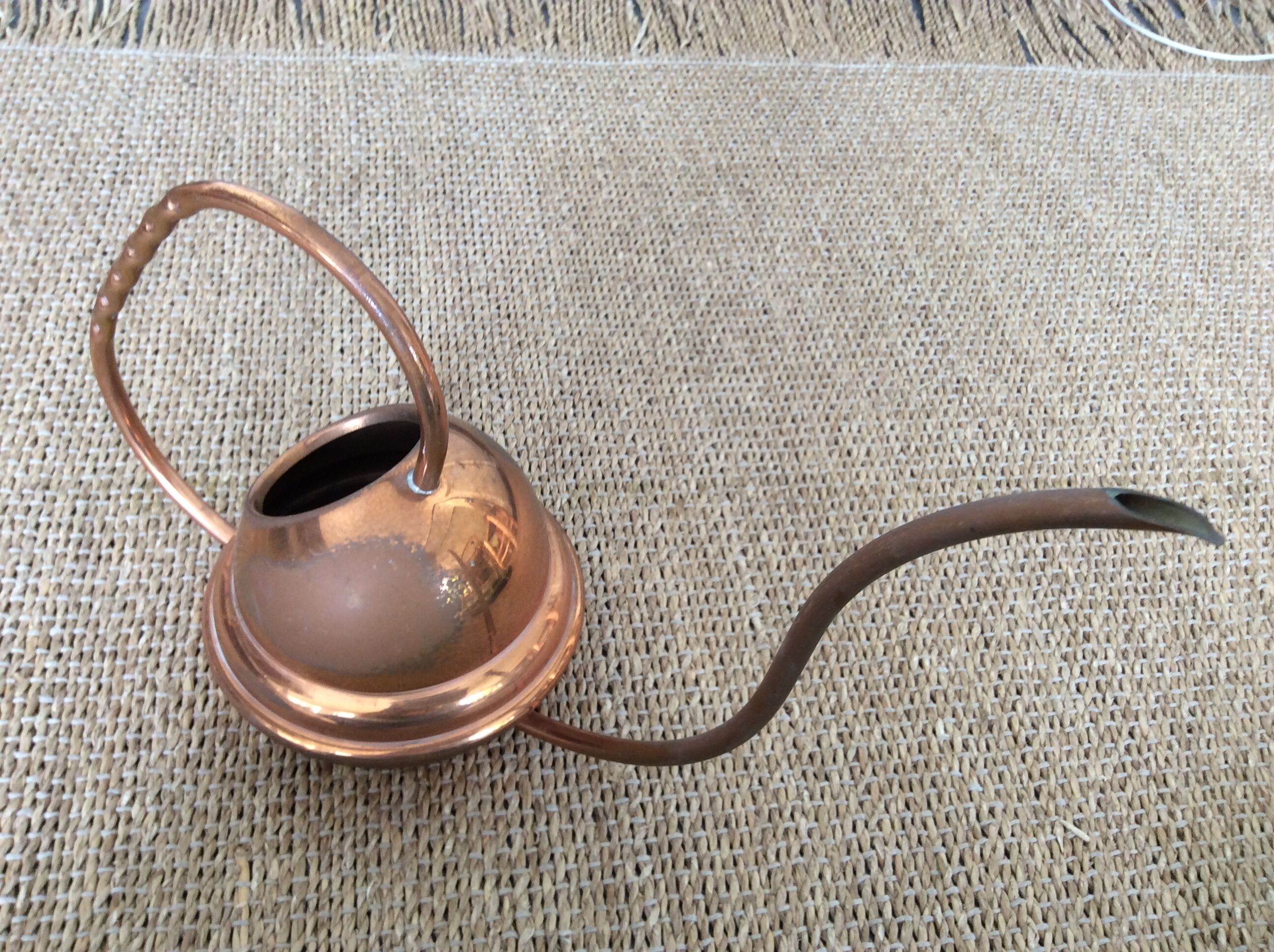 Copper watering can