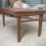 Ancient table in solid Burmese teak