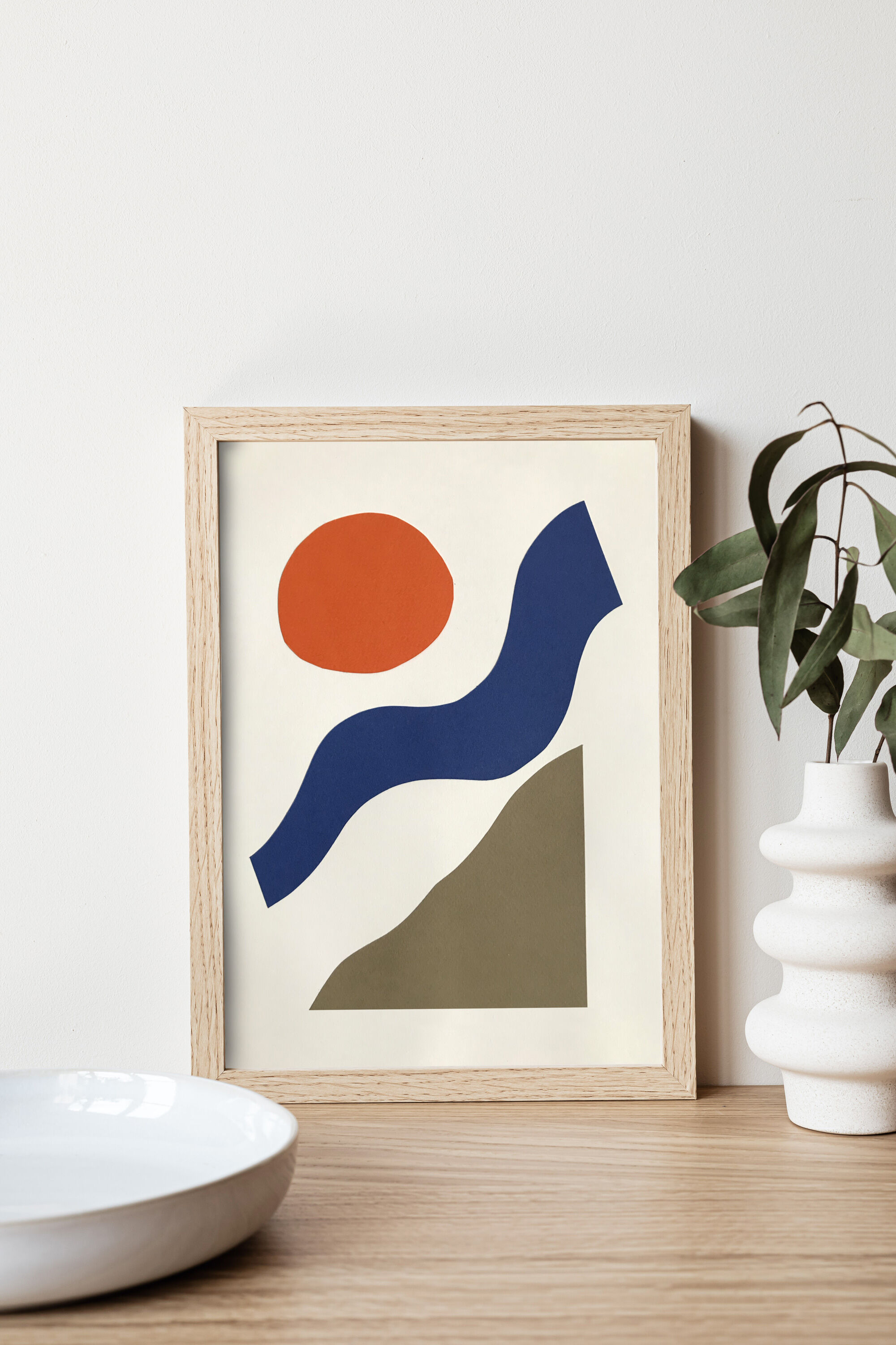 Levitation 001 - Leaf Collage