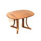 Danish design extendable teak dining table from the 1960s