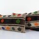 Set of 2 vintage kilim cushion covers 30x61 cm