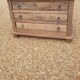 Elm chest of drawers