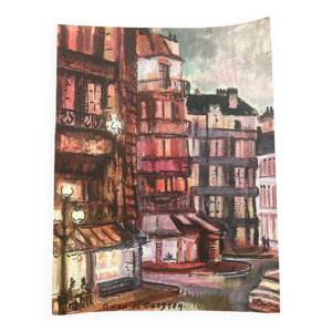 The buildings'' par l'artiste - van