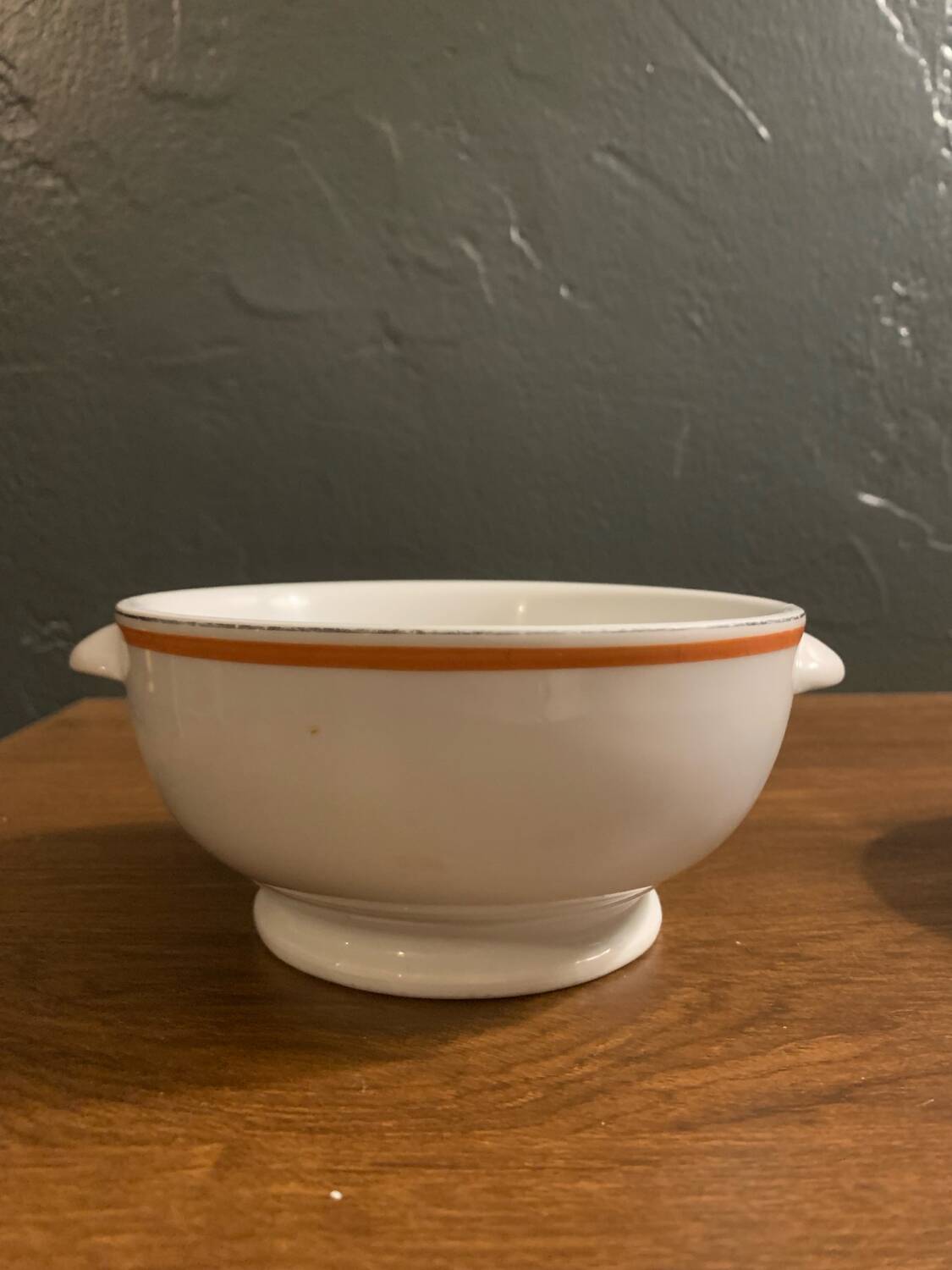 Vintage Auteuil porcelain bowl