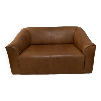 De Sede Vintage Leather Sofa DS-47 2-seater