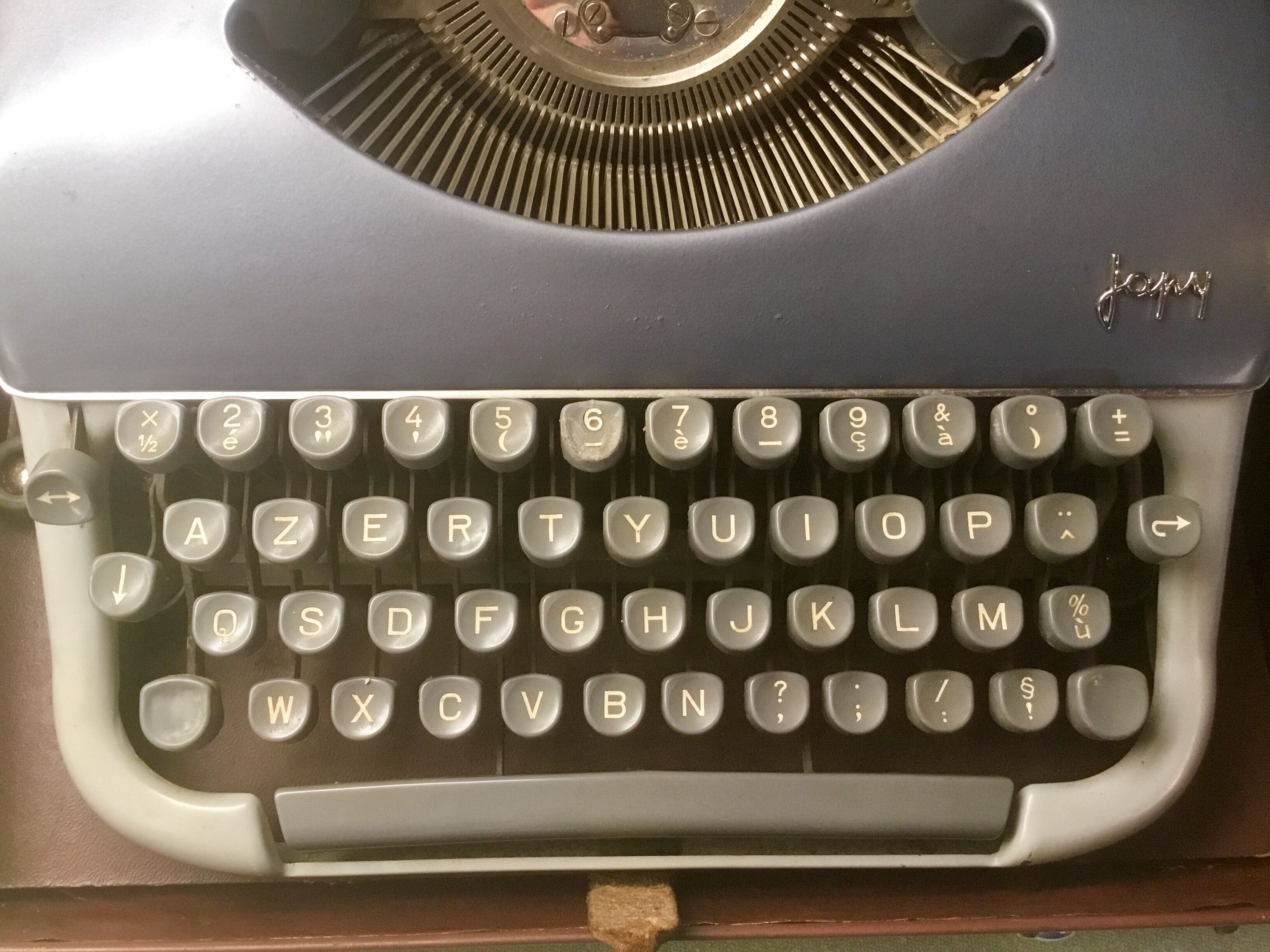 Machine a ecrire Japy vintage