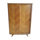 Vintage wardrobe with 2 sliding doors