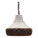 Pendant lamp, Danish design, 1960s, production: Denmark