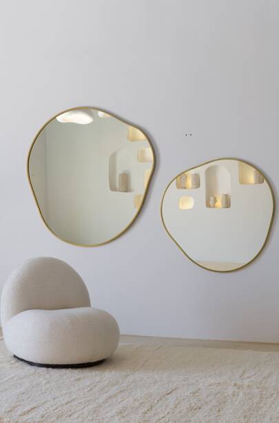 Bossa Nova Irregular Mirror Duo