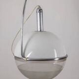 Vintage arc lamp from the 70s focus model design fabio lenci for guzzini