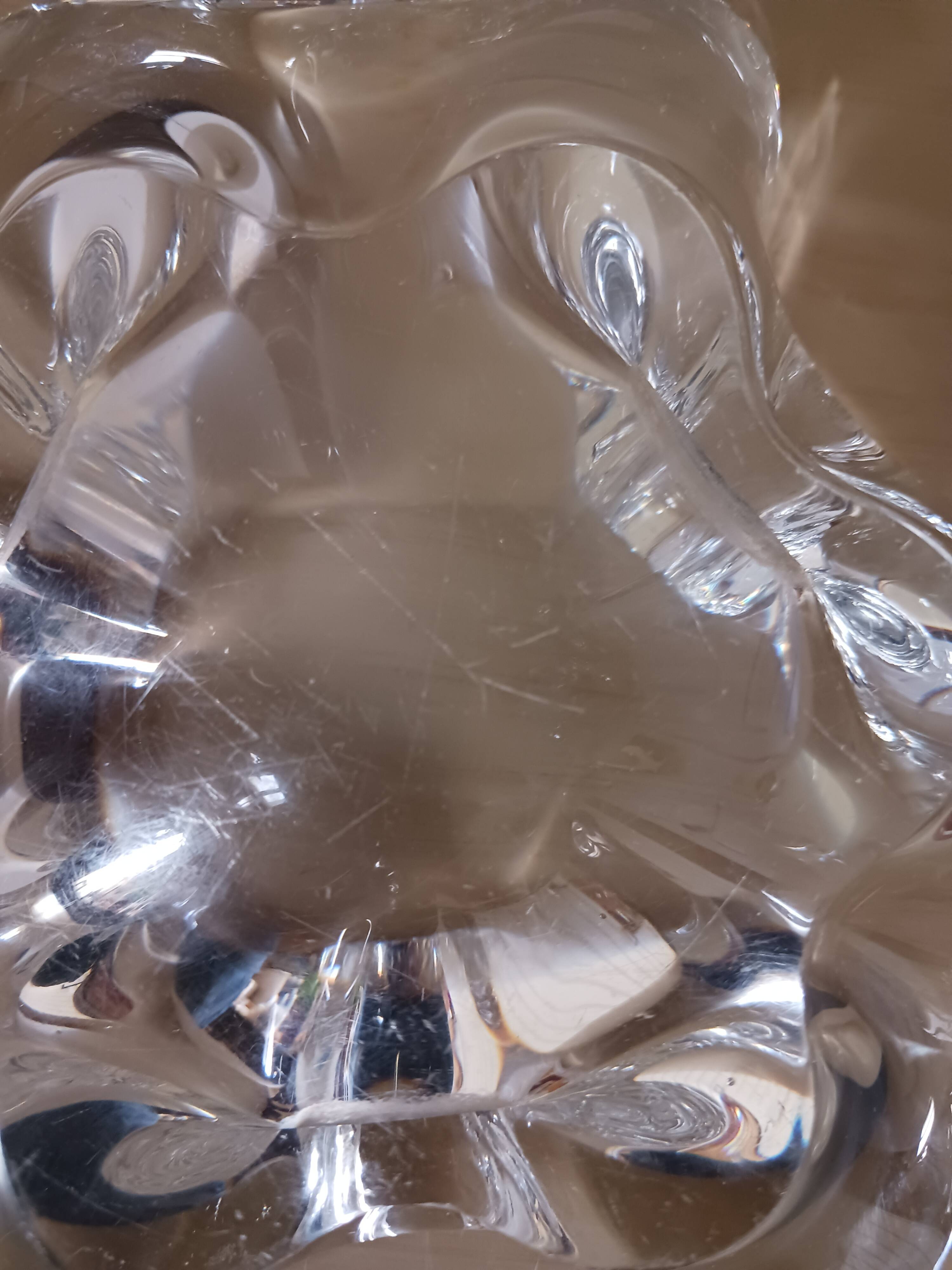 Sèvres crystal ashtray or pocket emptier