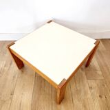 70s coffee table in wood and formica