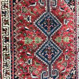 Vintage carpet Persian yalameh done hand 104 X 144 CM