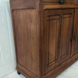 Parisian solid oak buffet